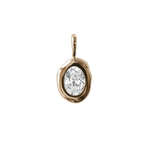 Molten Heirloom Pendant - Diamond |  Necklace - Common Era Jewelry