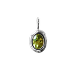 Molten Heirloom Pendant - Peridot |  Necklace - Common Era Jewelry