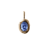 Molten Heirloom Pendant - Sapphire |  Necklaces - Common Era Jewelry