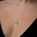 Pandora Molten Gold Pendant |  Necklaces - Common Era Jewelry