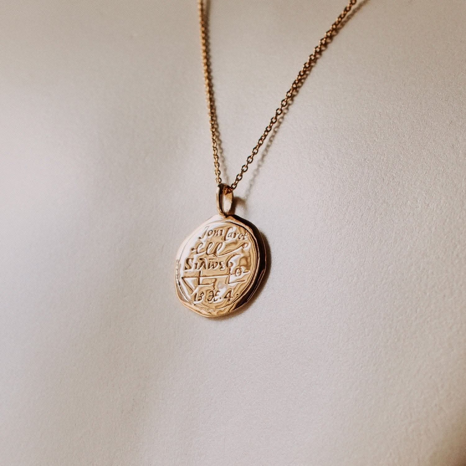 Pisces Alchemical Zodiac Pendant | Necklaces - Common Era Jewelry