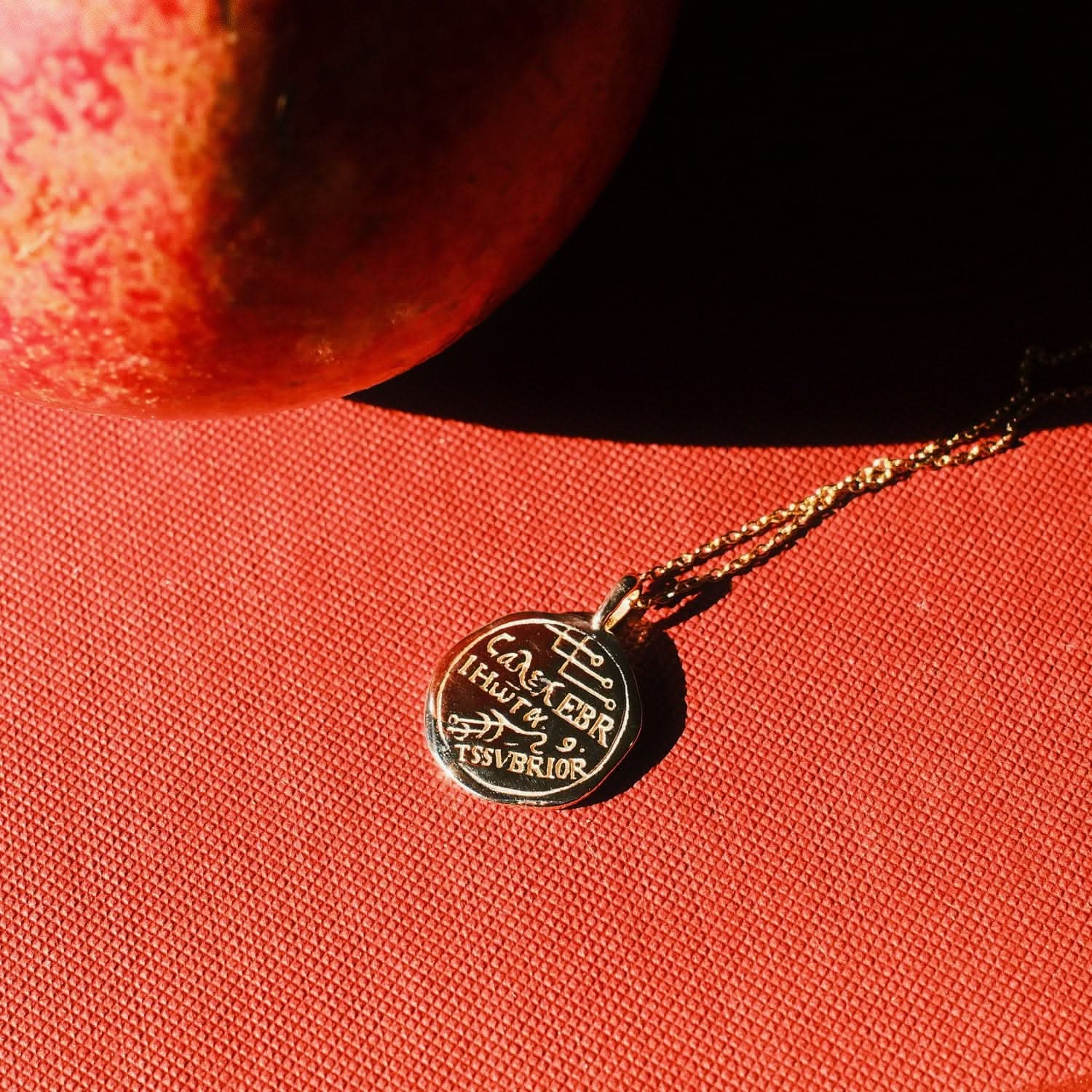 Pisces Alchemical Zodiac Pendant | Necklaces - Common Era Jewelry