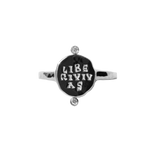 Liberi Vivas Diamond Signet Ring - COMMON ERA