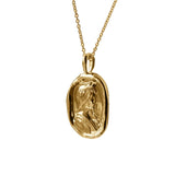 Sappho Molten Gold Pendant | Necklaces - Common Era Jewelry