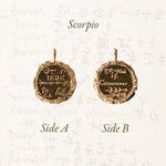 Scorpio Alchemical Zodiac Pendant |  Necklaces - Common Era Jewelry