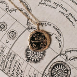 Scorpio Alchemical Zodiac Pendant | Necklaces - Common Era Jewelry