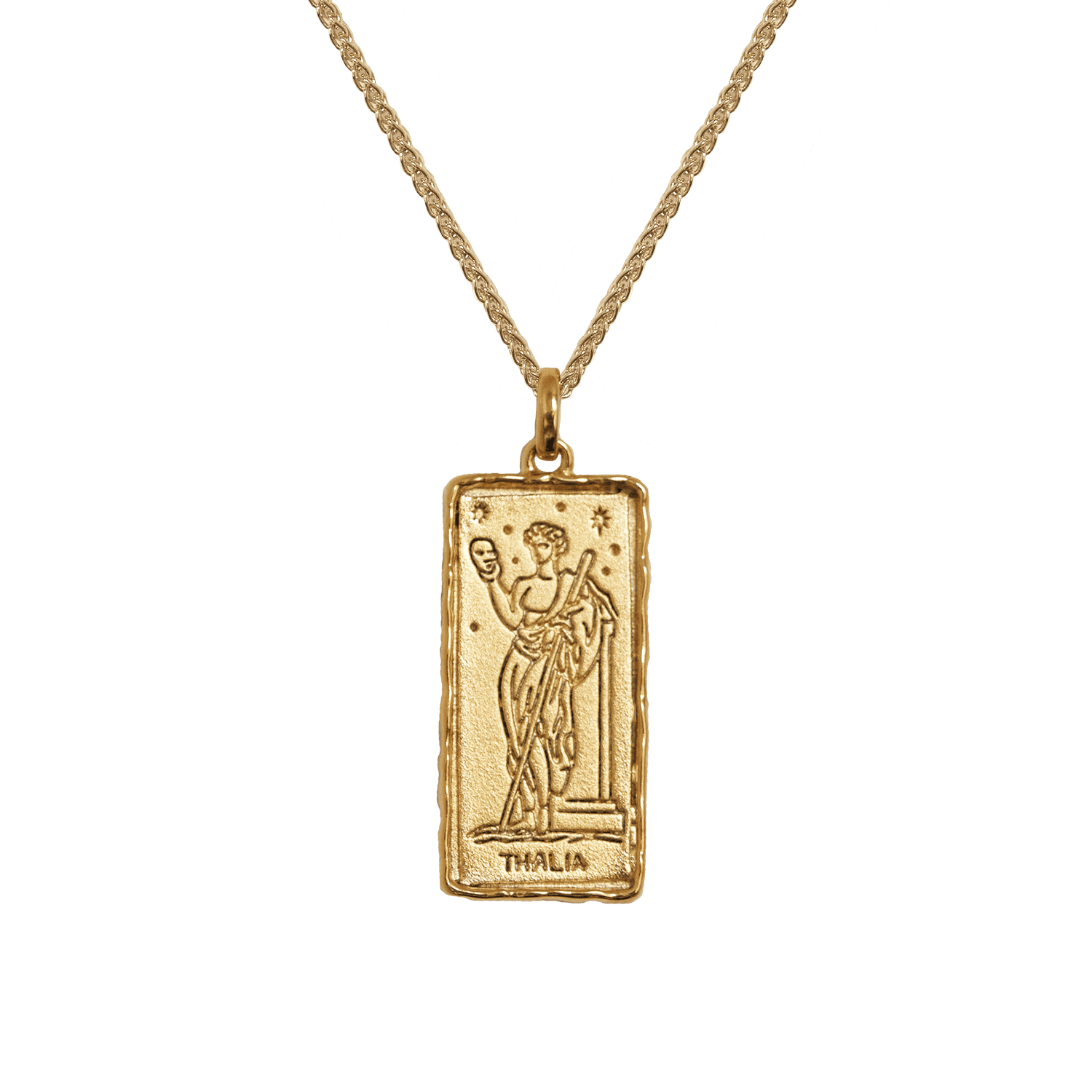 Thalia Muse of Comedy Necklace | Necklaces - Common Era Jewelry