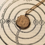 Virgo Alchemical Zodiac Pendant |  Necklaces - Common Era Jewelry
