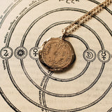 Virgo Alchemical Zodiac Pendant | Necklaces - Common Era Jewelry