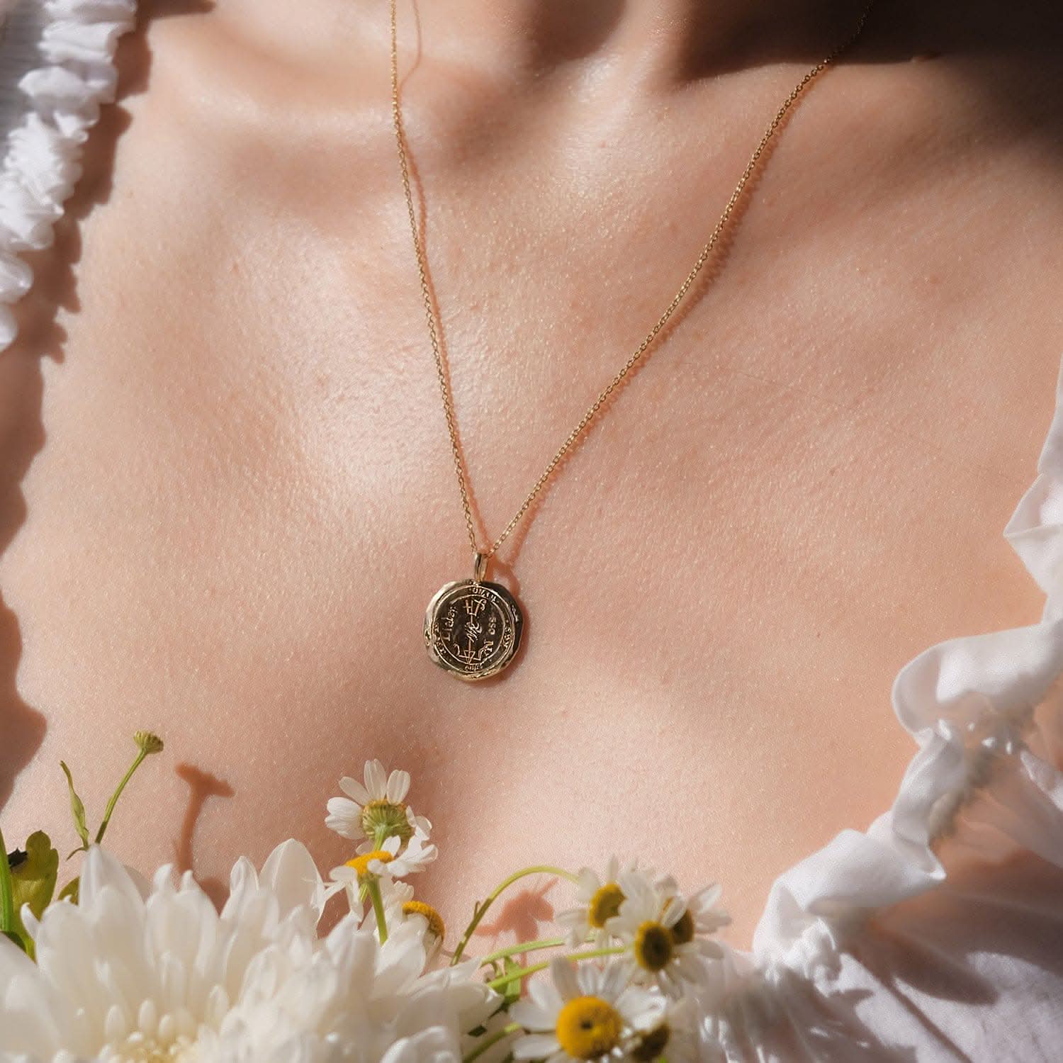 Virgo Alchemical Zodiac Pendant | Necklaces - Common Era Jewelry