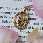 Anne Boleyn Molten Gold Pendant |  Necklaces - Common Era Jewelry