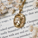 Cleopatra Molten Gold Pendant | Necklaces - Common Era Jewelry