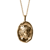 Cleopatra Molten Gold Pendant | Necklaces - Common Era Jewelry