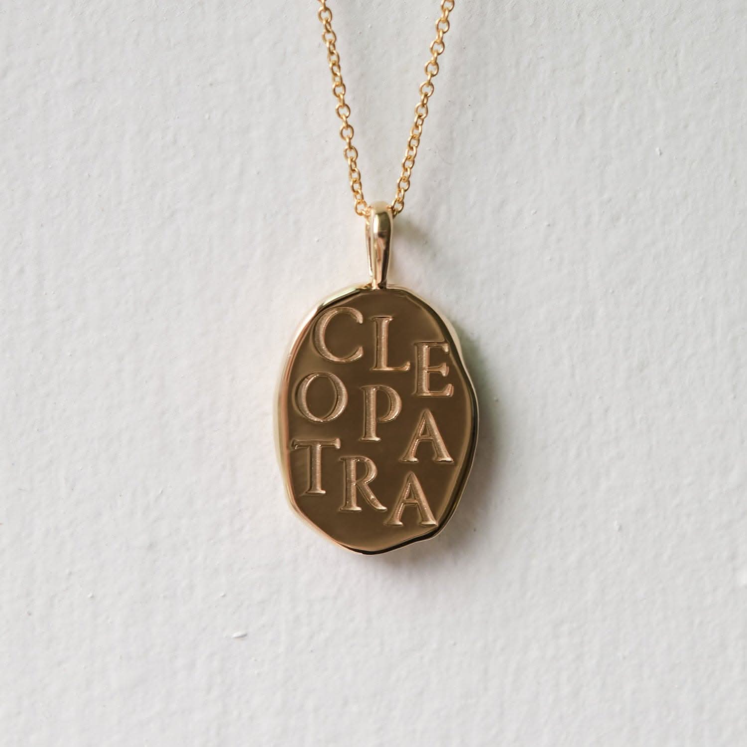 Cleopatra Molten Gold Pendant | Necklaces - Common Era Jewelry