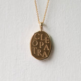 Cleopatra Molten Gold Pendant | Necklaces - Common Era Jewelry