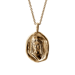Clytemnestra Molten Gold Pendant |  Necklaces - Common Era Jewelry