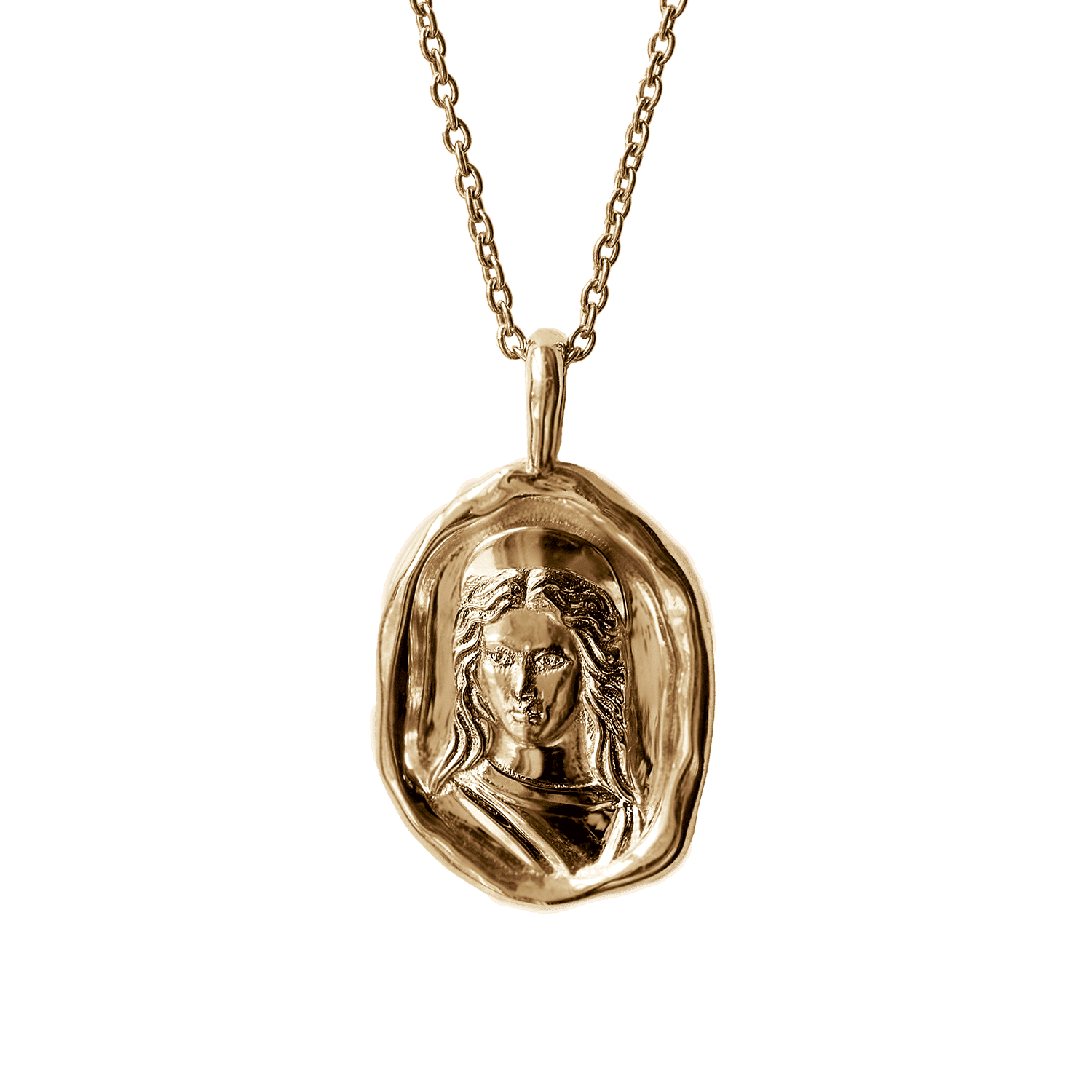 Clytemnestra Molten Gold Pendant | Necklaces - Common Era Jewelry