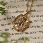 Clytemnestra Molten Gold Pendant |  Necklaces - Common Era Jewelry