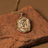Clytemnestra Molten Gold Pendant | Necklaces - Common Era Jewelry