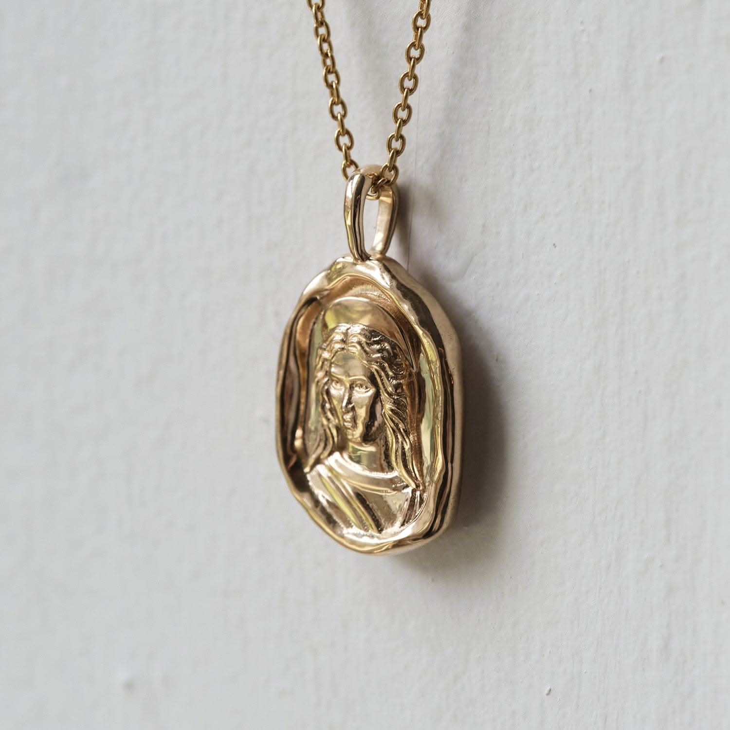 Clytemnestra Molten Gold Pendant | Necklaces - Common Era Jewelry