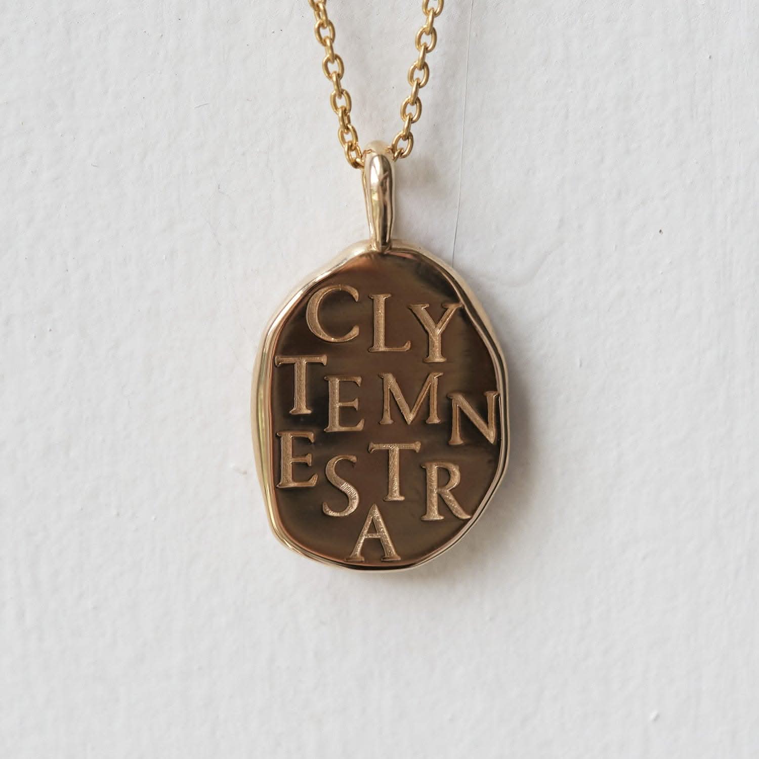 Clytemnestra Molten Gold Pendant | Necklaces - Common Era Jewelry