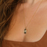 Clytemnestra Molten Gold Pendant |  Necklaces - Common Era Jewelry