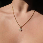 Molten Heirloom Pendant - Diamond |  Necklaces - Common Era Jewelry