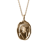 Hatshepsut Molten Gold Pendant |  Necklaces - Common Era Jewelry