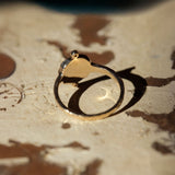 Liberi Vivas Diamond Signet Ring |  Rings - Common Era Jewelry