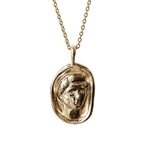 Livia Molten Gold Pendant |  Necklaces - Common Era Jewelry