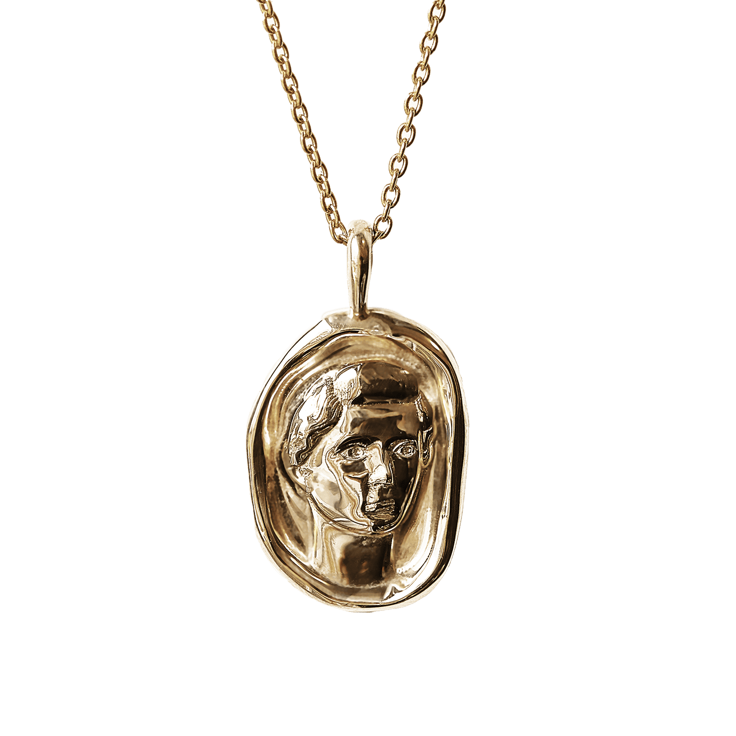 Livia Molten Gold Pendant | Necklaces - Common Era Jewelry