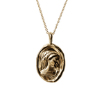 Pandora Molten Gold Pendant |  Necklaces - Common Era Jewelry