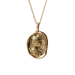 Sappho Molten Gold Pendant |  Necklaces - Common Era Jewelry