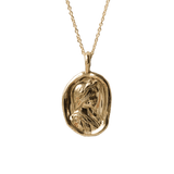 Sappho Molten Gold Pendant | Necklaces - Common Era Jewelry