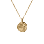 Aphrodite Molten Mini Medallion |  Necklaces - Common Era Jewelry