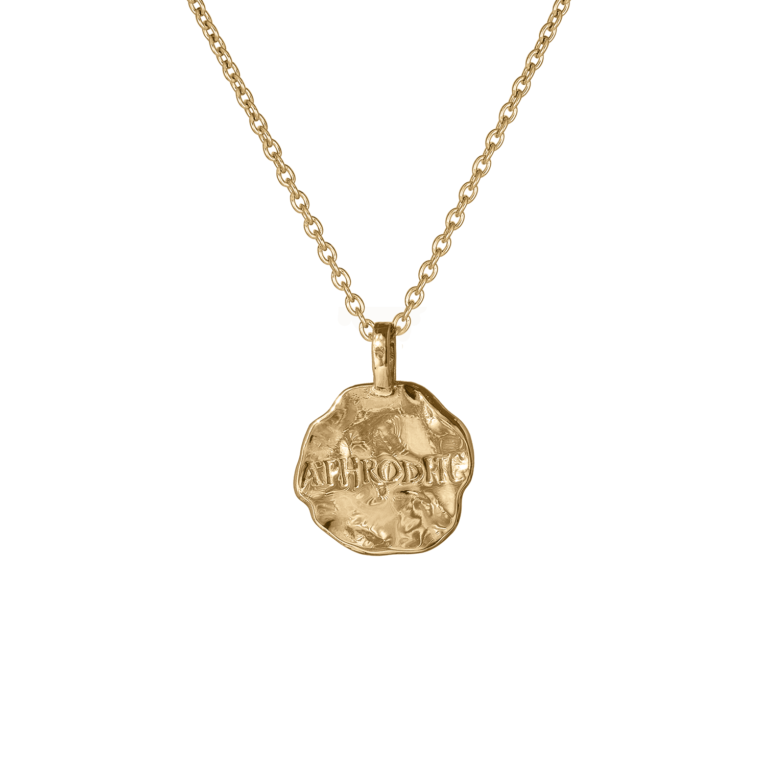 Aphrodite Molten Mini Medallion | Necklaces - Common Era Jewelry