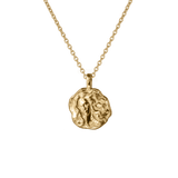 Aphrodite Molten Mini Medallion | Necklaces - Common Era Jewelry
