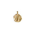 Aphrodite Molten Mini Medallion |  Necklaces - Common Era Jewelry