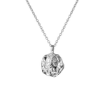 Artemis Molten Mini Medallion |  Necklaces - Common Era Jewelry