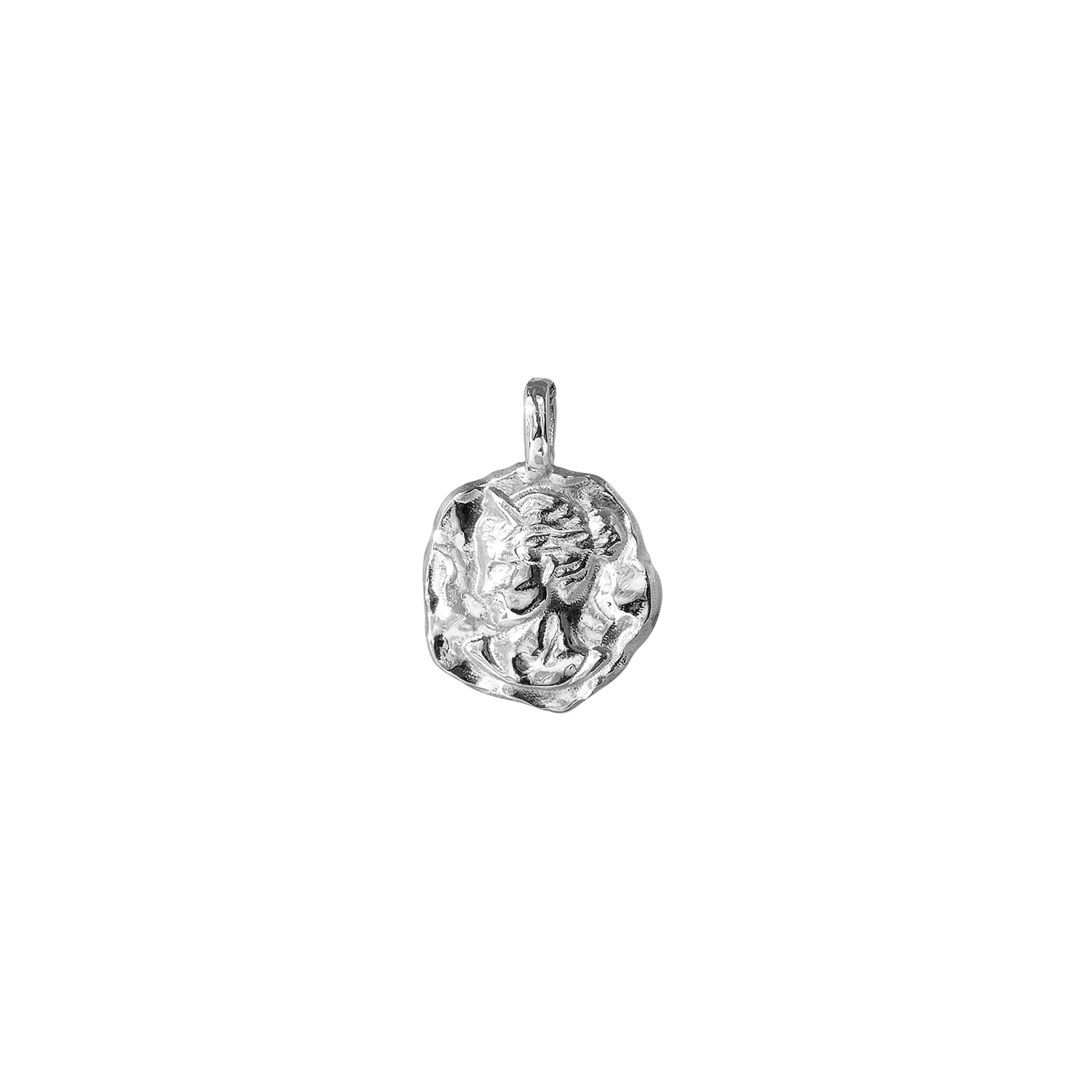 Artemis Molten Mini Medallion | Necklaces - Common Era Jewelry