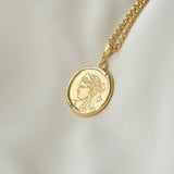 Artemis Goddess of Wild Things Necklace with Diamond | Necklaces - Common Era Jewelry