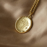 Artemis Goddess of Wild Things Necklace with Diamond | Necklaces - Common Era Jewelry