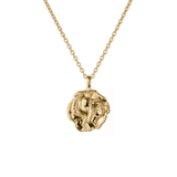 Athena Molten Mini Medallion | Necklaces - Common Era Jewelry