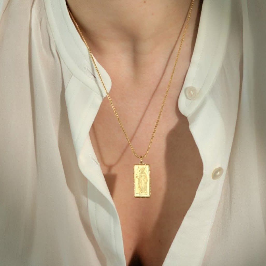 Calliope Muse of Poetry Necklace | Necklaces - Common Era Jewelry