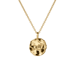 Circe Molten Mini Medallion |  Necklaces - Common Era Jewelry