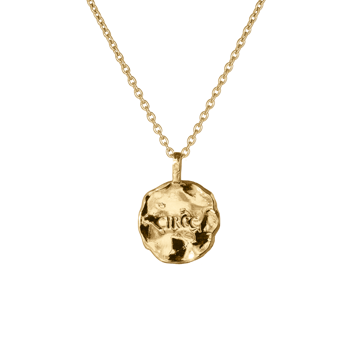 Circe Molten Mini Medallion | Necklaces - Common Era Jewelry