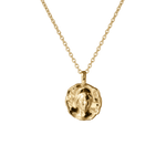 Circe Molten Mini Medallion |  Necklaces - Common Era Jewelry