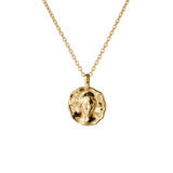 Circe Molten Mini Medallion | Necklaces - Common Era Jewelry