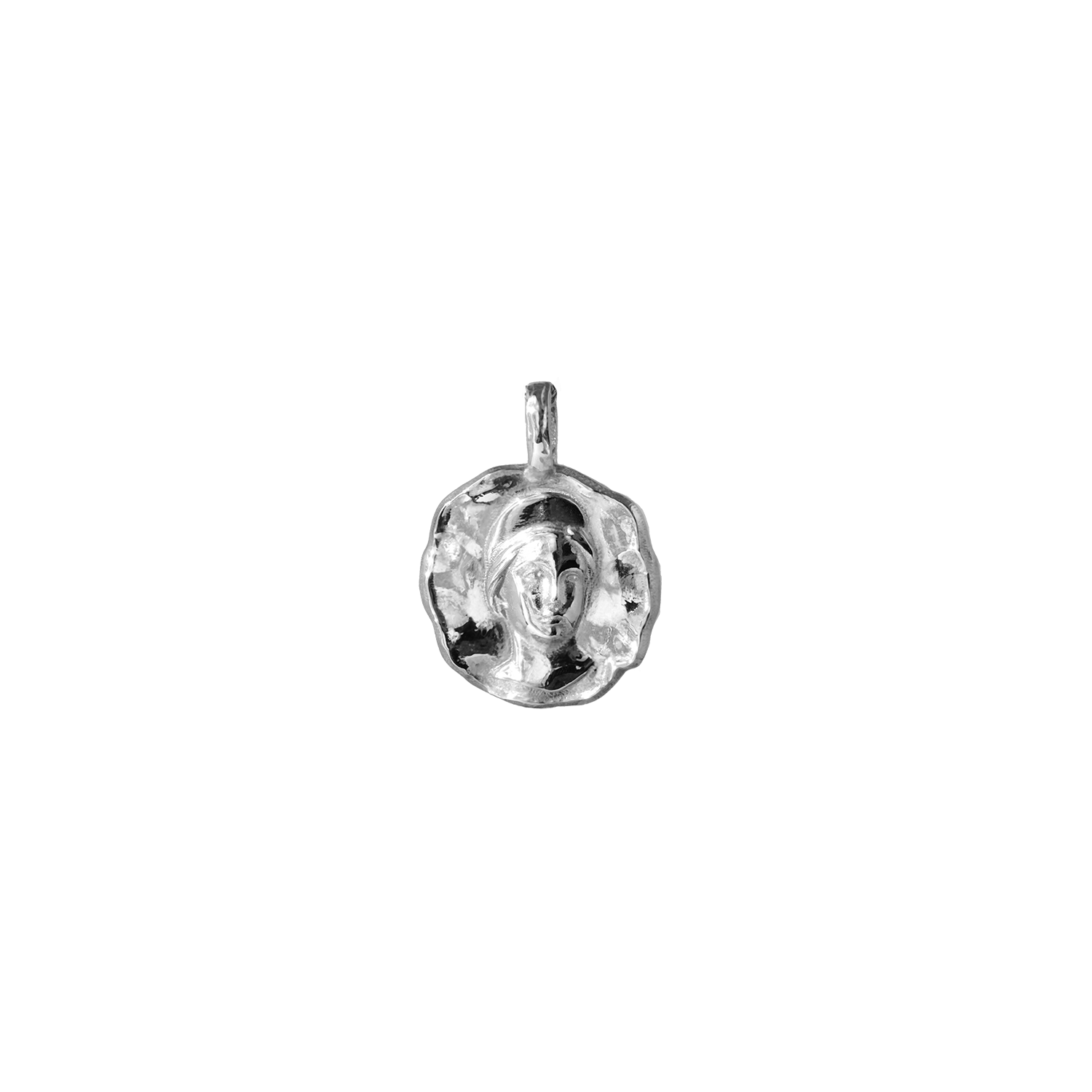 Circe Molten Mini Medallion | Necklaces - Common Era Jewelry