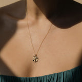 Circe Molten Mini Medallion | Necklaces - Common Era Jewelry